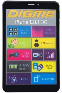 Ремонт планшета Digma Plane E8.1 3G в Москве