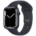 Apple Watch Series 7 GPS 45mm MidnightAl/Midnight Sport
