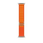Apple Watch Ultra Titanium Case with Orange Alpine Loop — изображение 3