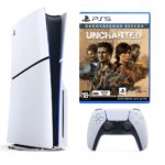 Sony PlayStation 5 Slim 1Tb SSD disk edition + game Uncharted