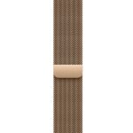 Apple Watch S10 42mm Gold Titanium Case with Gold Milanese Loop — изображение 3