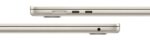 Ноутбук Apple MacBook Air 15 (M4, 10C CPU/10C GPU, 2025), 24 ГБ, 1 ТБ SSD, Starlight (сияющая звезда) Z1DH000SB — изображение 2