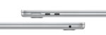 Ноутбук Apple MacBook Air 15 (M4, 10C CPU/10C GPU, 2025), 16 ГБ, 512 ГБ SSD, Silver (серебристый) MW1H3RU/A — изображение 3