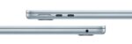 Ноутбук Apple MacBook Air 15 (M4, 10C CPU/10C GPU, 2025), 16 ГБ, 256 ГБ SSD, Sky Blue (небесно-голубой) MC7A4RU/A — изображение 3