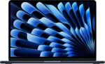 Ноутбук Apple MacBook Air 15 (M4, 10C CPU/10C GPU, 2025), 16 ГБ, 512 ГБ SSD, Midnight (темная ночь) MW1M3RU/A